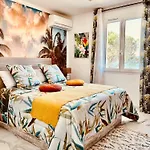 Superbe 5 Etoiles Presqu'ile De Giens La Madrague Rita La D'or Vue Piscine Villa *