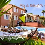 Superbe 5 Etoiles Presqu'ile De Giens La Madrague Rita La D'or Vue Piscine Villa *