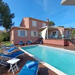 Superbe 5 Etoiles Presqu'ile De Giens La Madrague Rita La D'or Vue Piscine * Hyeres