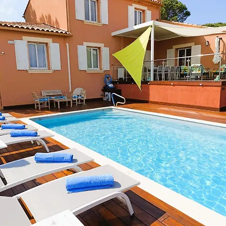 Superbe 5etoiles Presqu'ile De Giens Rita La D'or Vue Piscine 히에레