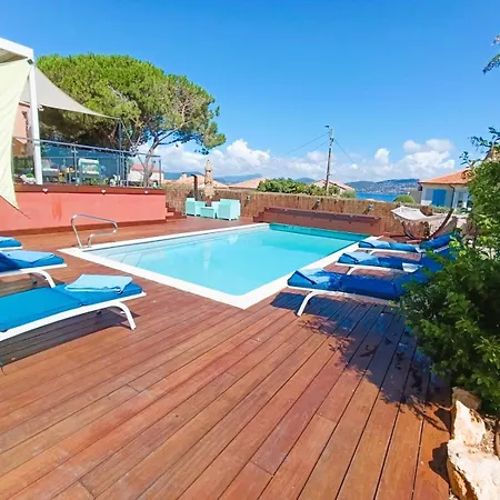 Superbe Villa 5 Etoiles Presqu'Ile De Giens La Madrague Rita La Villa D'Or Vue Mer Piscine * Hyeres