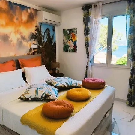 Superbe 5 Etoiles Presqu'ile De Giens La Madrague Rita La D'or Vue Piscine Villa *