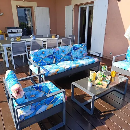 Superbe 5 Etoiles Presqu'ile De Giens La Madrague Rita La D'or Vue Piscine וילה הייר