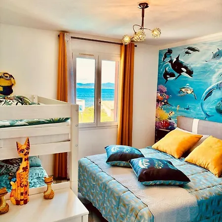 Superbe 5 Etoiles Presqu'ile De Giens La Madrague Rita La D'or Vue Piscine