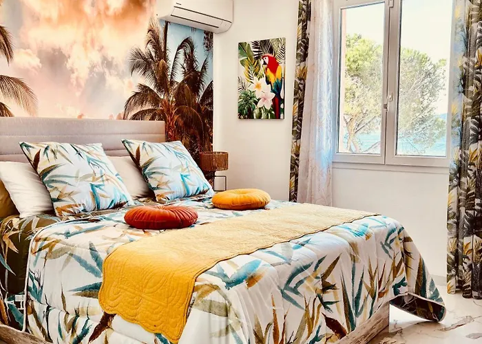 Superbe 5 Etoiles Presqu'ile De Giens La Madrague Rita La D'or Vue Piscine Villa *