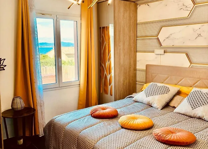 Superbe 5 Etoiles Presqu'ile De Giens La Madrague Rita La D'or Vue Piscine Hyères